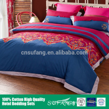 Cotton wholesale bedding sets /Embroidery 100% egyptian cotton bedding set